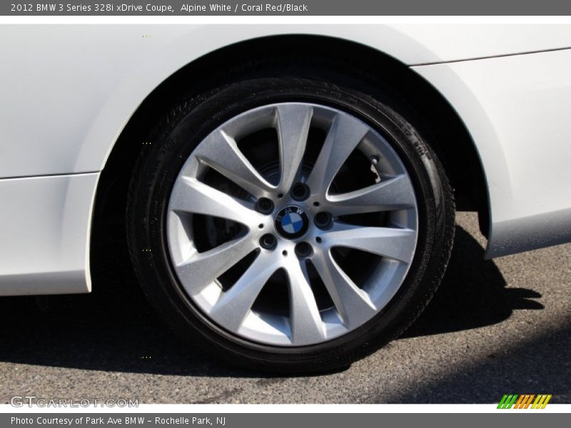 Alpine White / Coral Red/Black 2012 BMW 3 Series 328i xDrive Coupe