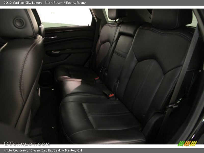 Black Raven / Ebony/Ebony 2012 Cadillac SRX Luxury