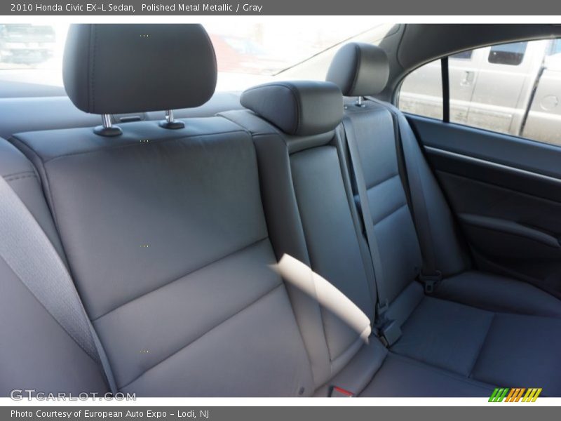 Polished Metal Metallic / Gray 2010 Honda Civic EX-L Sedan