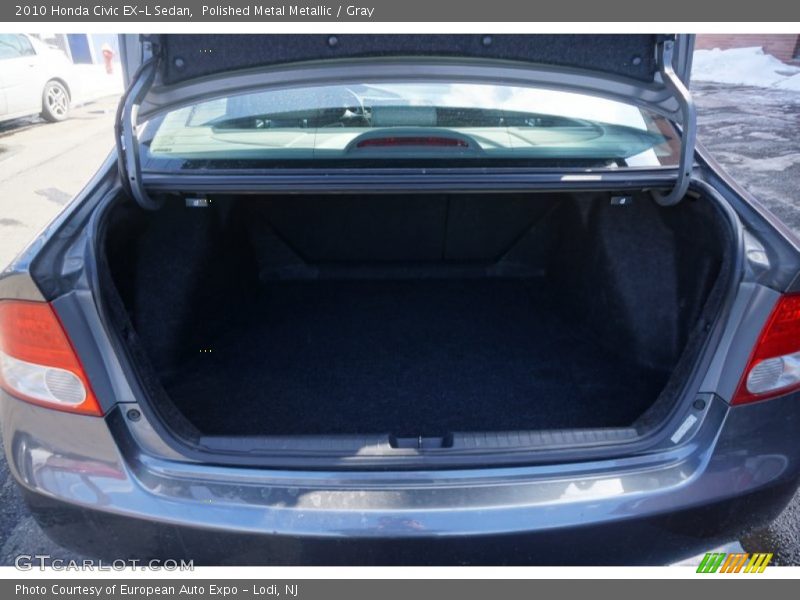 Polished Metal Metallic / Gray 2010 Honda Civic EX-L Sedan