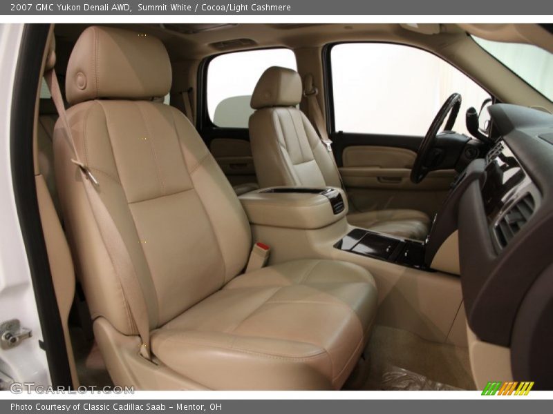  2007 Yukon Denali AWD Cocoa/Light Cashmere Interior