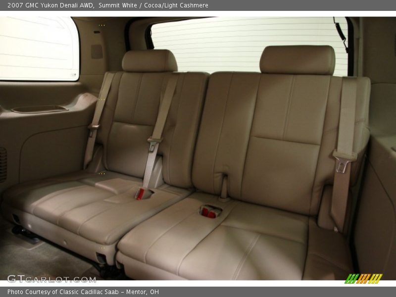 Rear Seat of 2007 Yukon Denali AWD