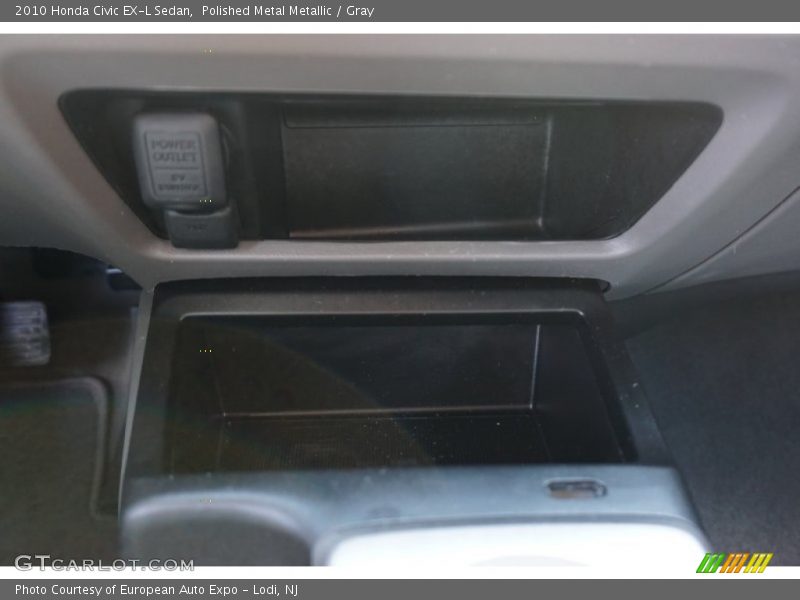 Polished Metal Metallic / Gray 2010 Honda Civic EX-L Sedan