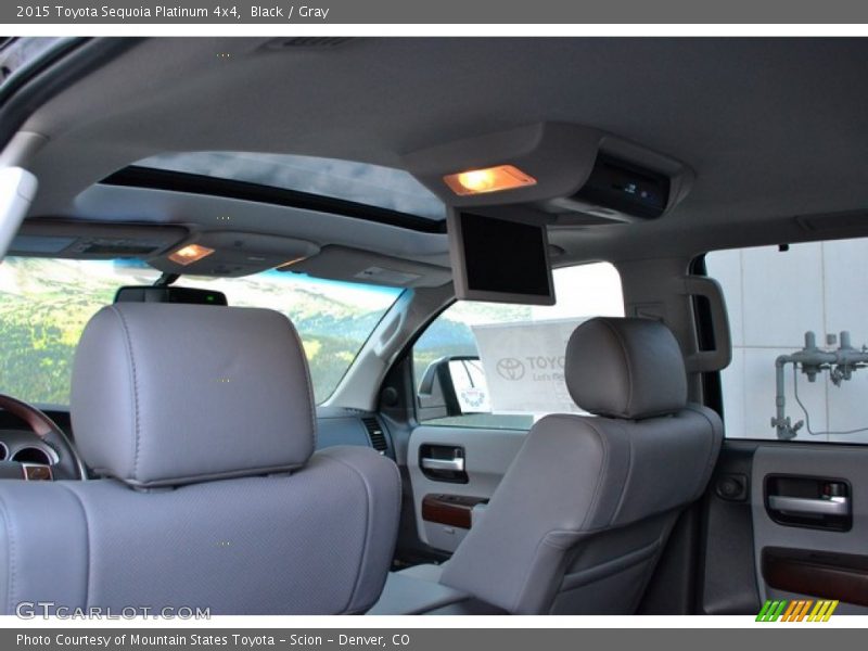 Black / Gray 2015 Toyota Sequoia Platinum 4x4