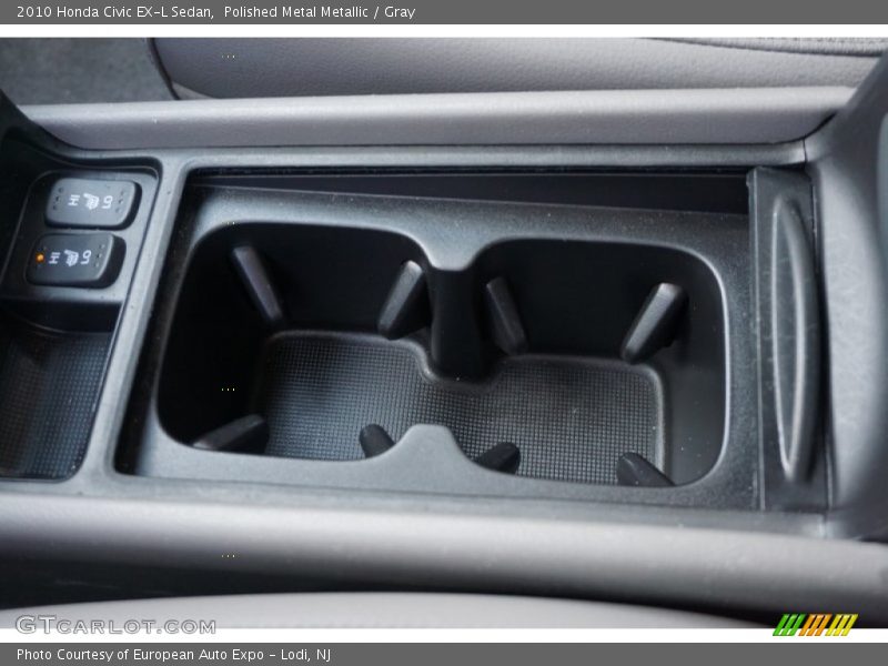 Polished Metal Metallic / Gray 2010 Honda Civic EX-L Sedan