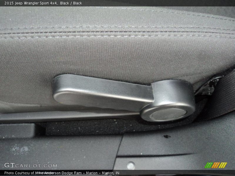 Black / Black 2015 Jeep Wrangler Sport 4x4
