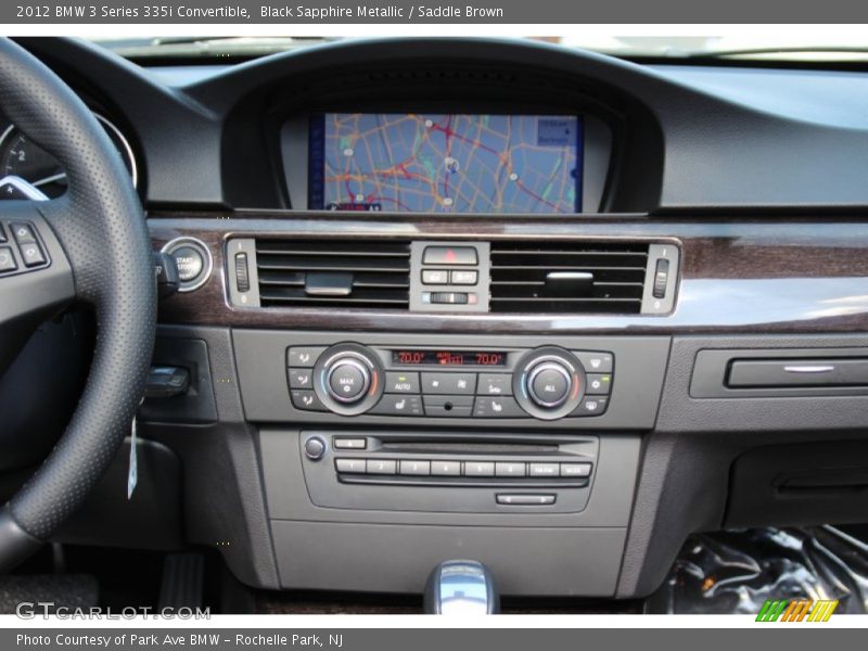 Controls of 2012 3 Series 335i Convertible