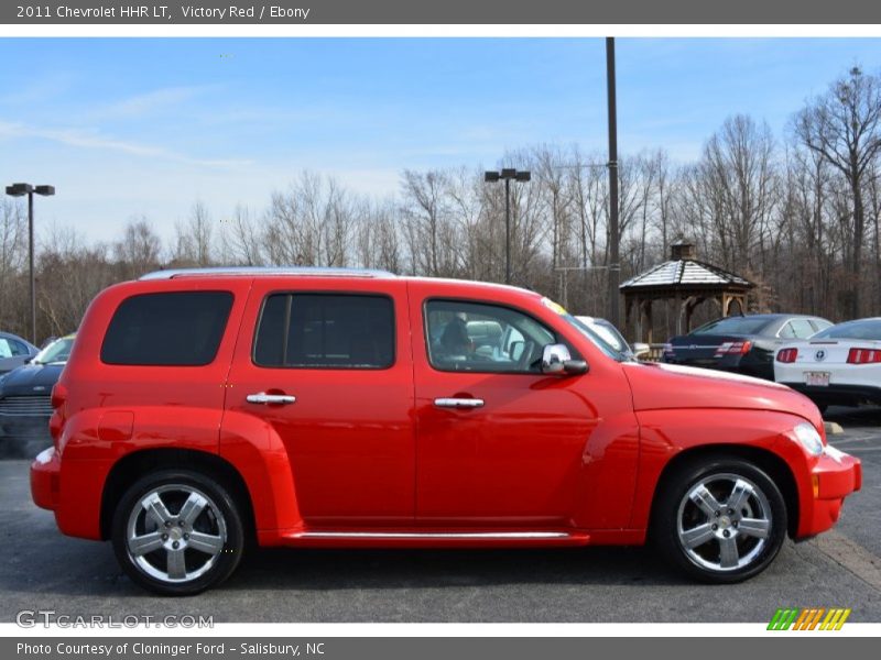 Victory Red / Ebony 2011 Chevrolet HHR LT