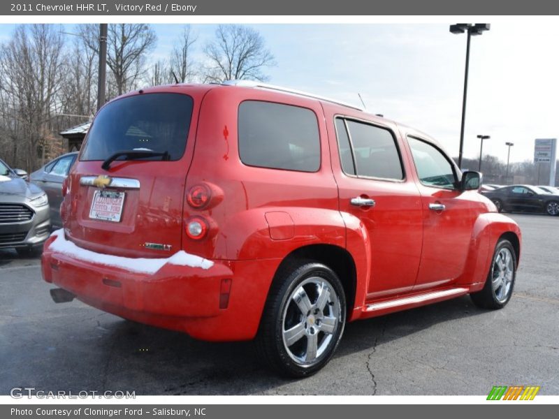 Victory Red / Ebony 2011 Chevrolet HHR LT