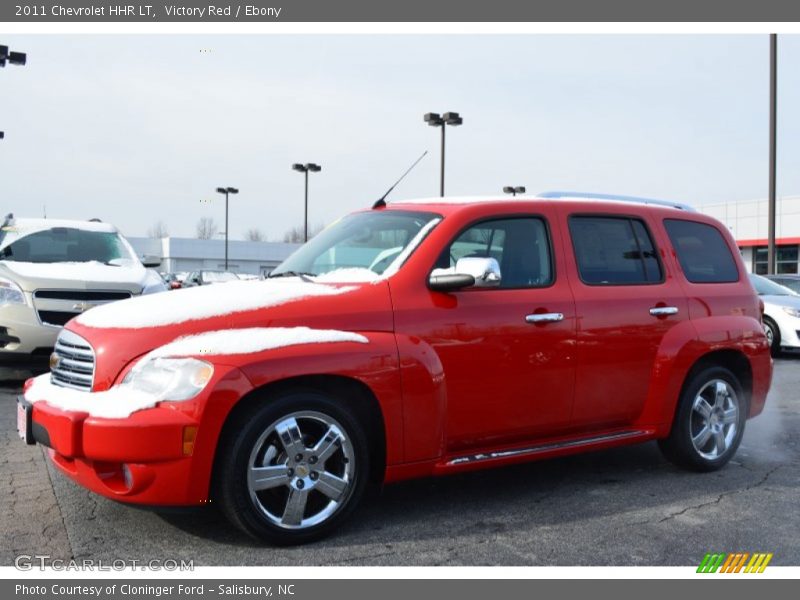 Victory Red / Ebony 2011 Chevrolet HHR LT