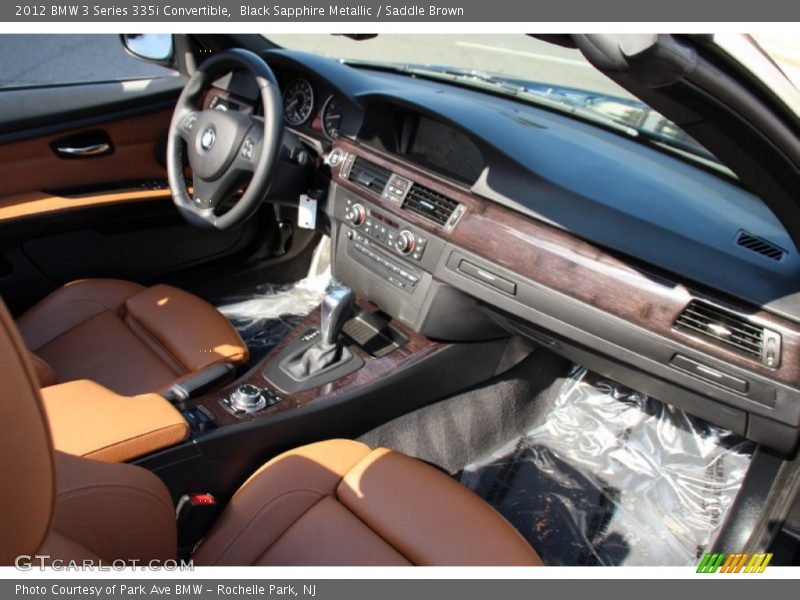 Dashboard of 2012 3 Series 335i Convertible