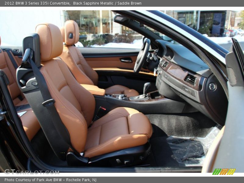 Front Seat of 2012 3 Series 335i Convertible