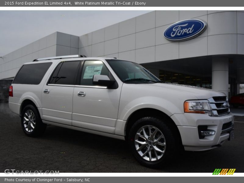 Front 3/4 View of 2015 Expedition EL Limited 4x4