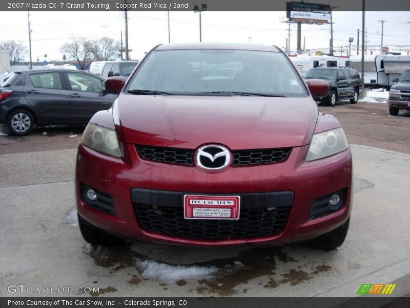 Copper Red Mica / Sand 2007 Mazda CX-7 Grand Touring