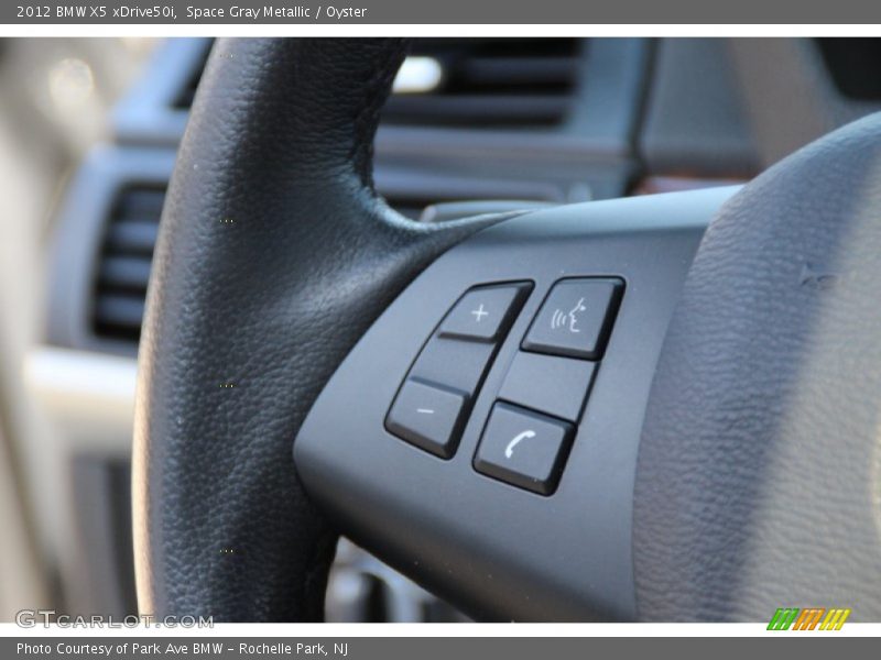 Space Gray Metallic / Oyster 2012 BMW X5 xDrive50i