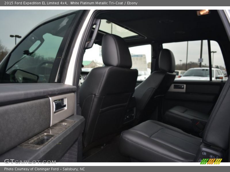 Rear Seat of 2015 Expedition EL Limited 4x4