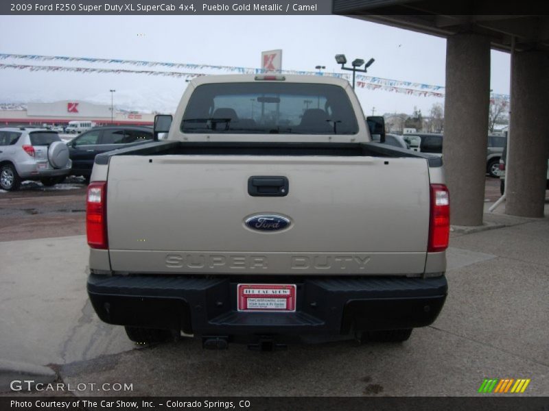 Pueblo Gold Metallic / Camel 2009 Ford F250 Super Duty XL SuperCab 4x4