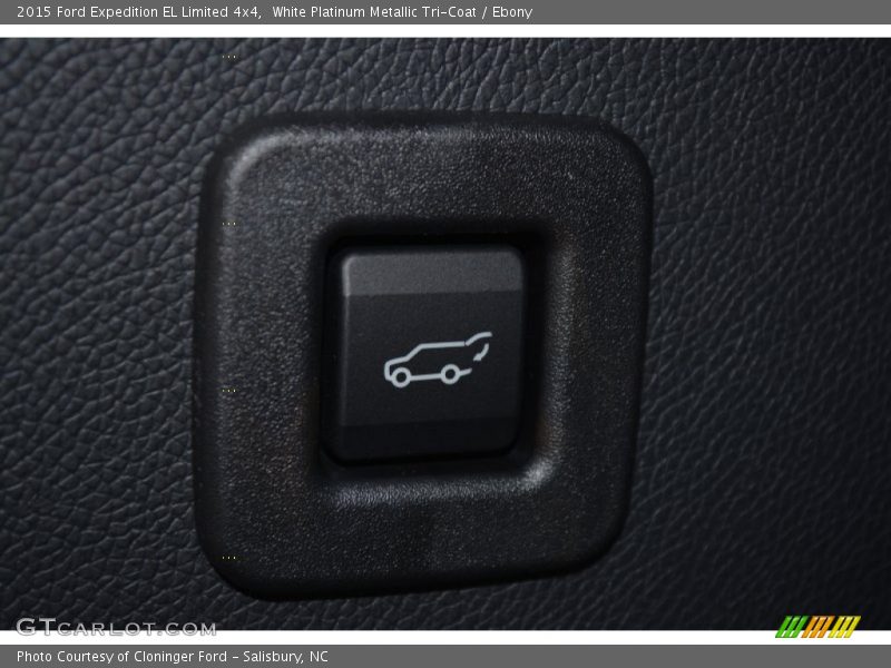 White Platinum Metallic Tri-Coat / Ebony 2015 Ford Expedition EL Limited 4x4
