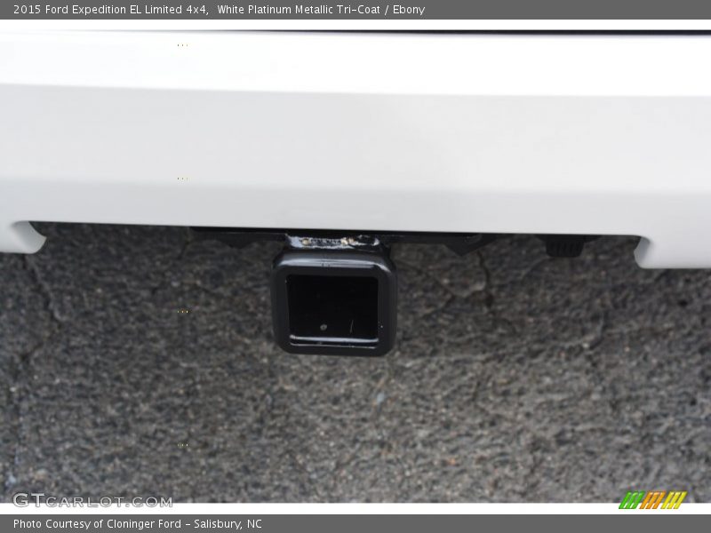 White Platinum Metallic Tri-Coat / Ebony 2015 Ford Expedition EL Limited 4x4