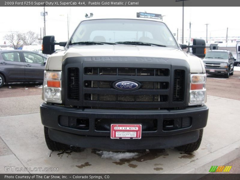 Pueblo Gold Metallic / Camel 2009 Ford F250 Super Duty XL SuperCab 4x4