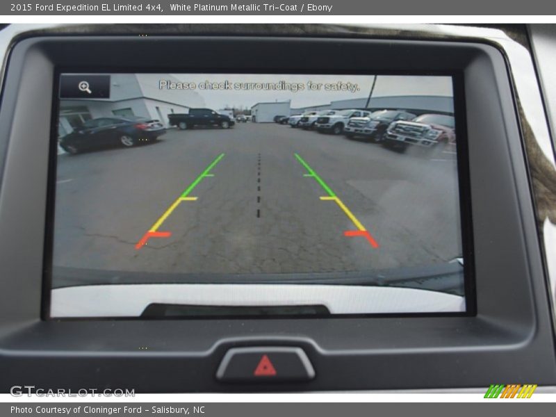 Controls of 2015 Expedition EL Limited 4x4