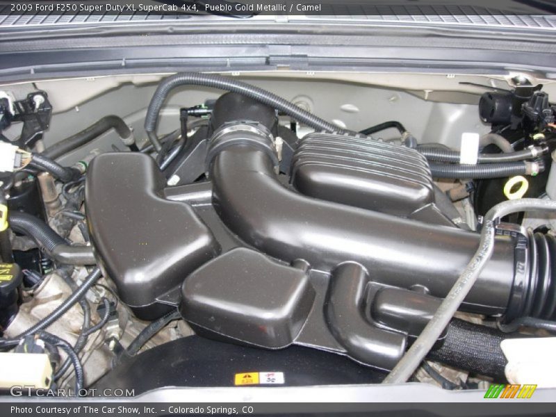 Pueblo Gold Metallic / Camel 2009 Ford F250 Super Duty XL SuperCab 4x4