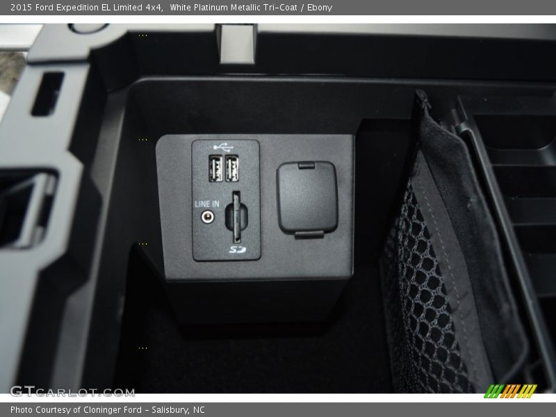 Controls of 2015 Expedition EL Limited 4x4
