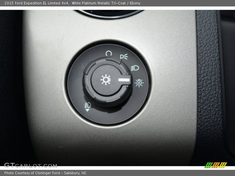Controls of 2015 Expedition EL Limited 4x4