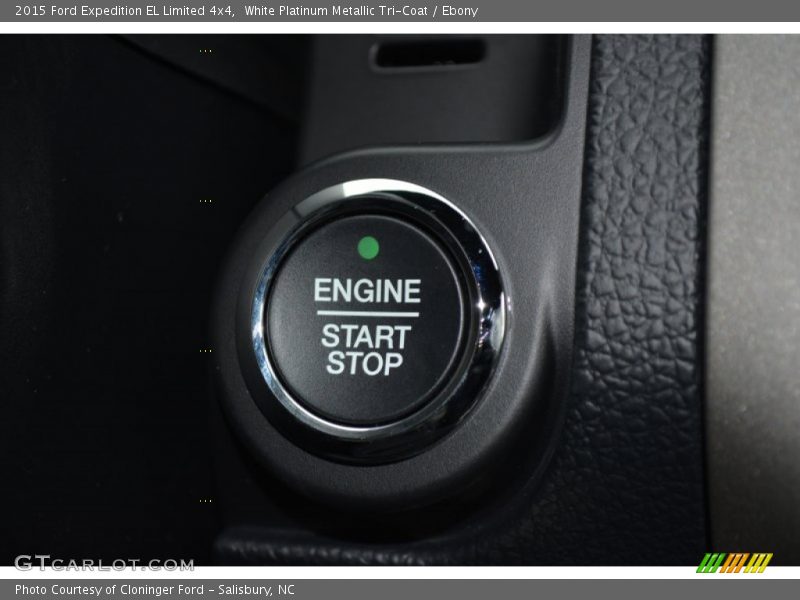 Controls of 2015 Expedition EL Limited 4x4