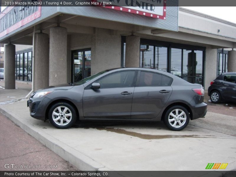 Graphite Mica / Black 2010 Mazda MAZDA3 i Touring 4 Door