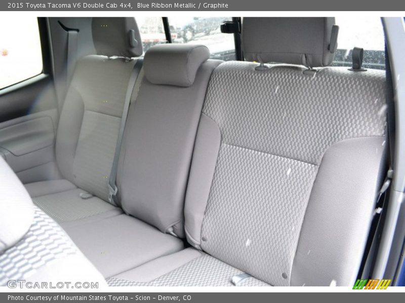 Blue Ribbon Metallic / Graphite 2015 Toyota Tacoma V6 Double Cab 4x4