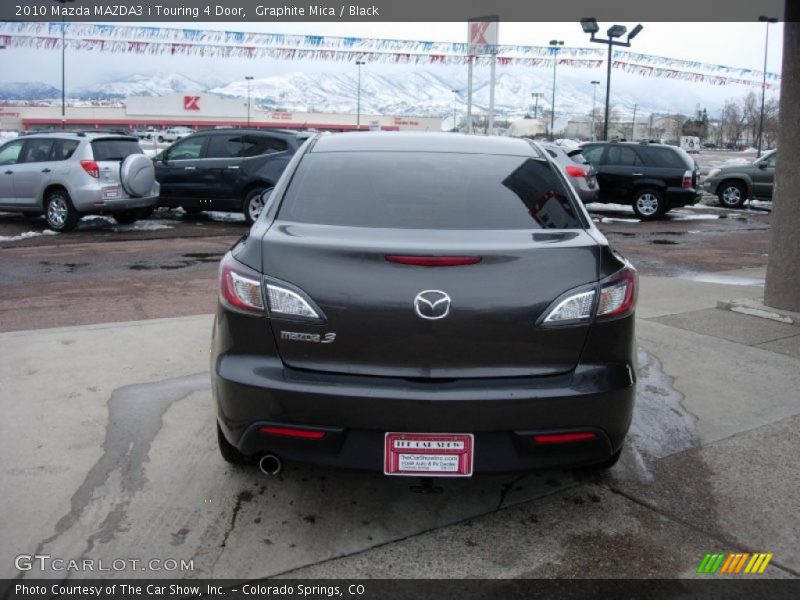 Graphite Mica / Black 2010 Mazda MAZDA3 i Touring 4 Door