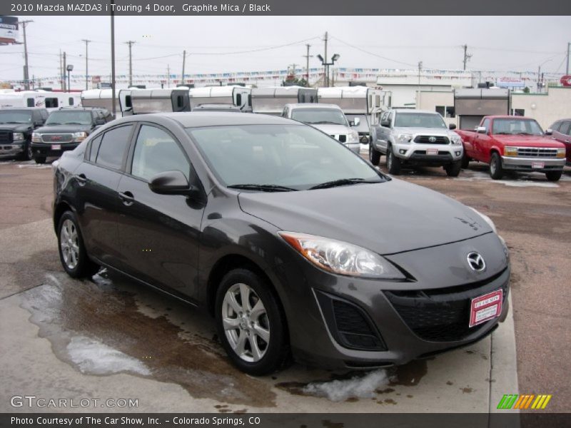 Graphite Mica / Black 2010 Mazda MAZDA3 i Touring 4 Door