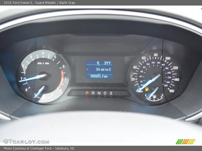 Guard Metallic / Earth Gray 2015 Ford Fusion S