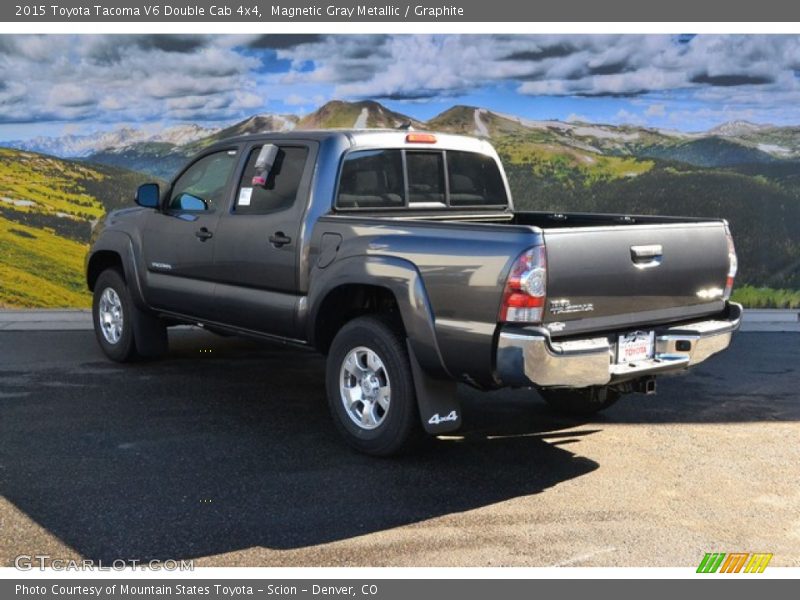  2015 Tacoma V6 Double Cab 4x4 Magnetic Gray Metallic
