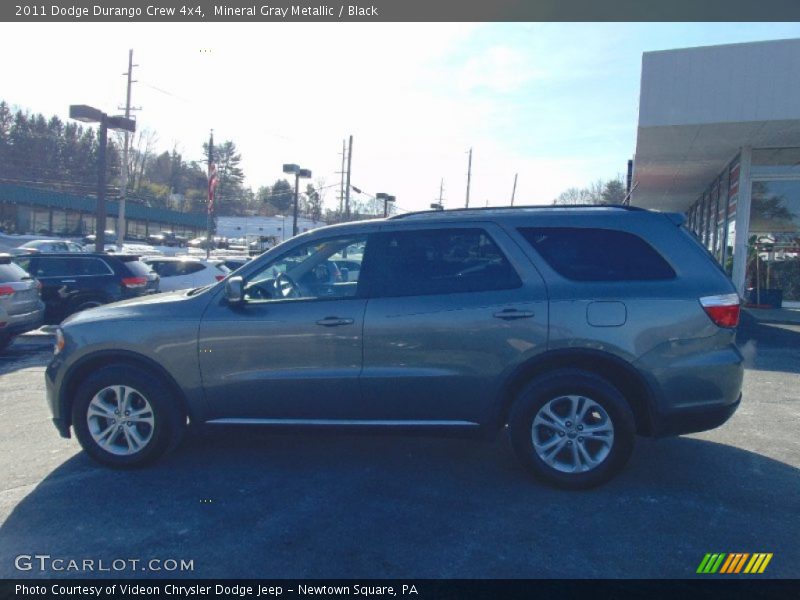 Mineral Gray Metallic / Black 2011 Dodge Durango Crew 4x4