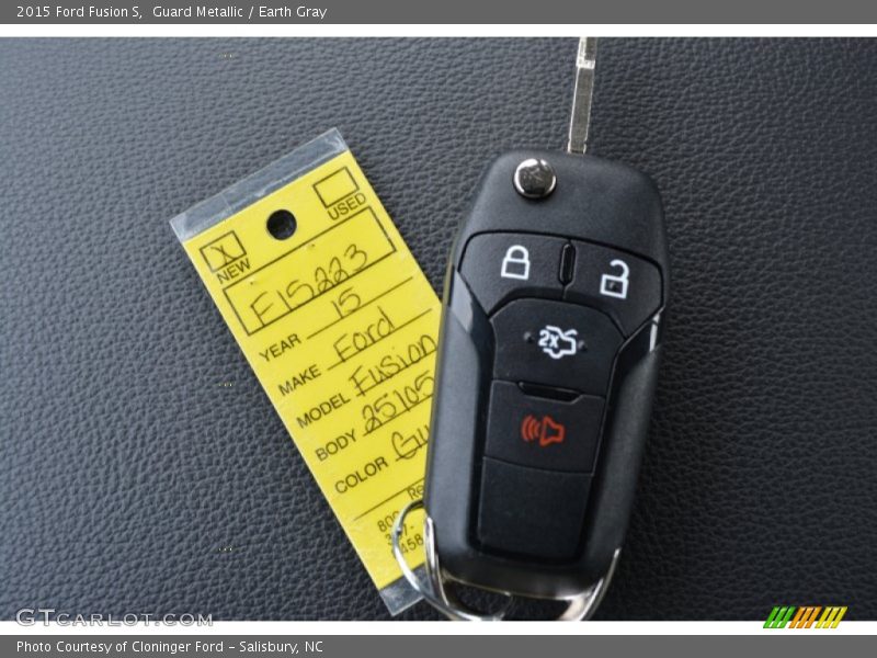 Guard Metallic / Earth Gray 2015 Ford Fusion S