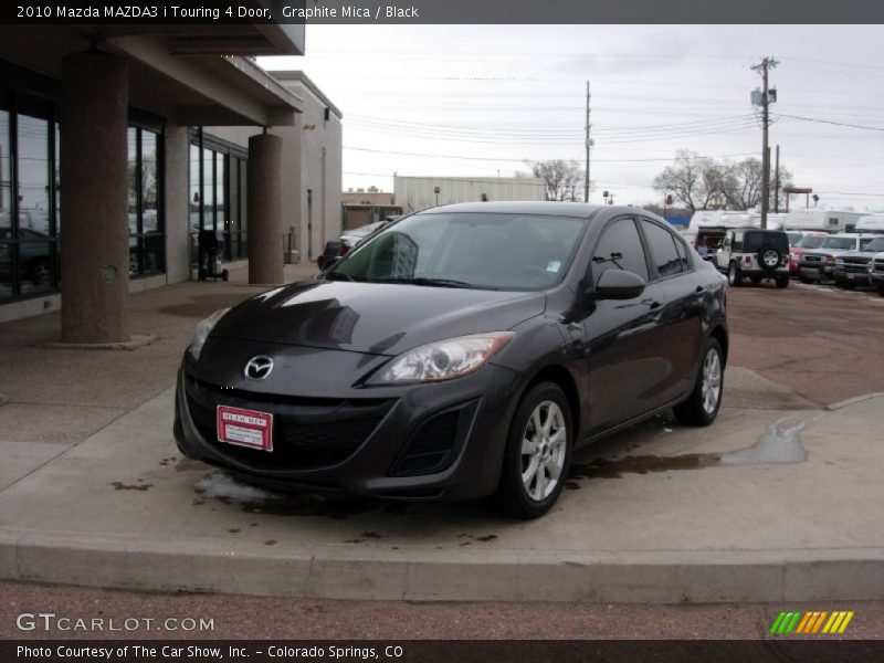Graphite Mica / Black 2010 Mazda MAZDA3 i Touring 4 Door