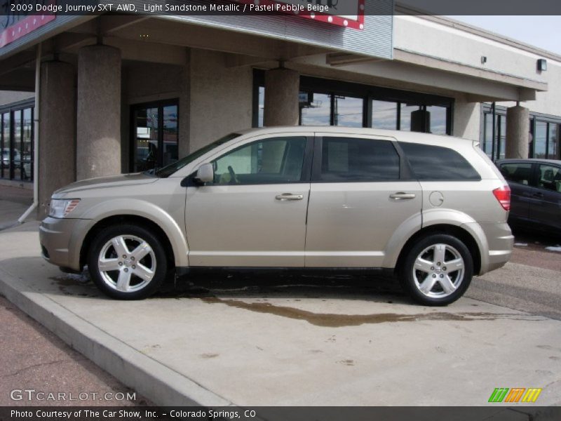 Light Sandstone Metallic / Pastel Pebble Beige 2009 Dodge Journey SXT AWD