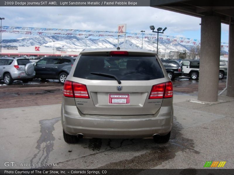 Light Sandstone Metallic / Pastel Pebble Beige 2009 Dodge Journey SXT AWD
