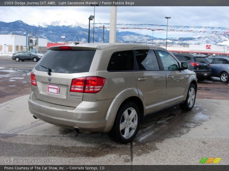 Light Sandstone Metallic / Pastel Pebble Beige 2009 Dodge Journey SXT AWD
