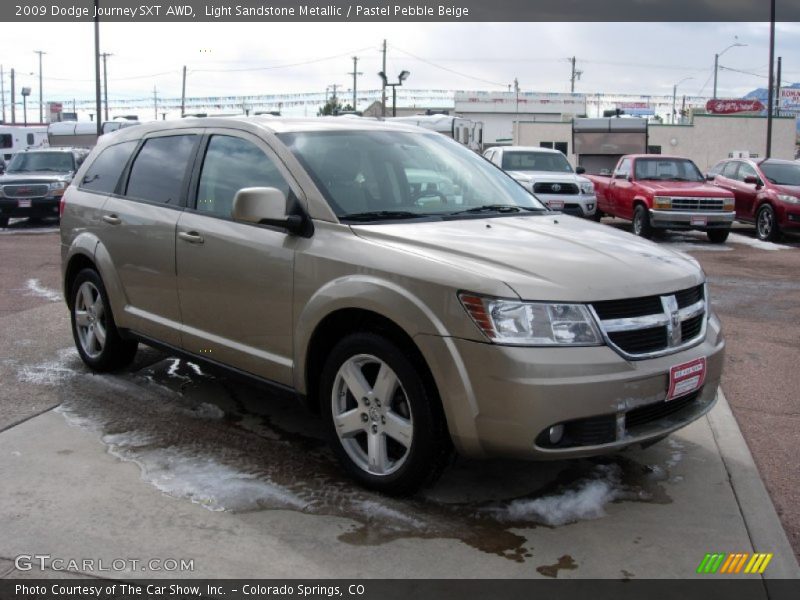 Light Sandstone Metallic / Pastel Pebble Beige 2009 Dodge Journey SXT AWD