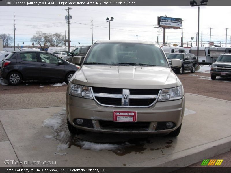 Light Sandstone Metallic / Pastel Pebble Beige 2009 Dodge Journey SXT AWD