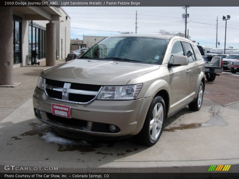 Light Sandstone Metallic / Pastel Pebble Beige 2009 Dodge Journey SXT AWD