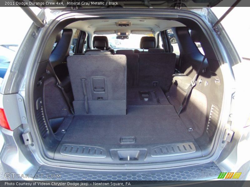 Mineral Gray Metallic / Black 2011 Dodge Durango Crew 4x4
