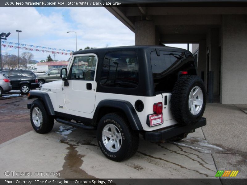 Stone White / Dark Slate Gray 2006 Jeep Wrangler Rubicon 4x4