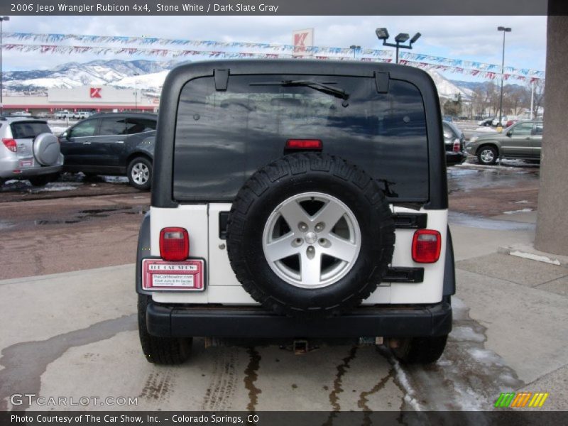 Stone White / Dark Slate Gray 2006 Jeep Wrangler Rubicon 4x4
