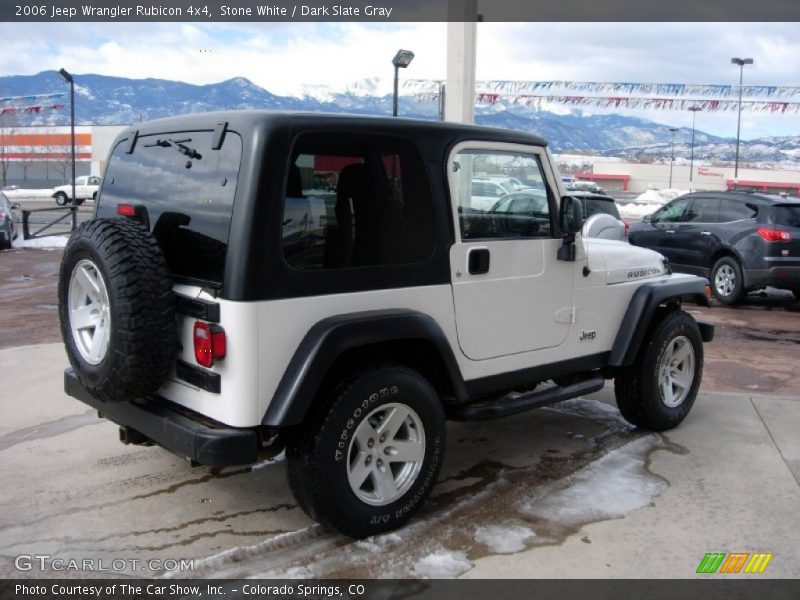 Stone White / Dark Slate Gray 2006 Jeep Wrangler Rubicon 4x4