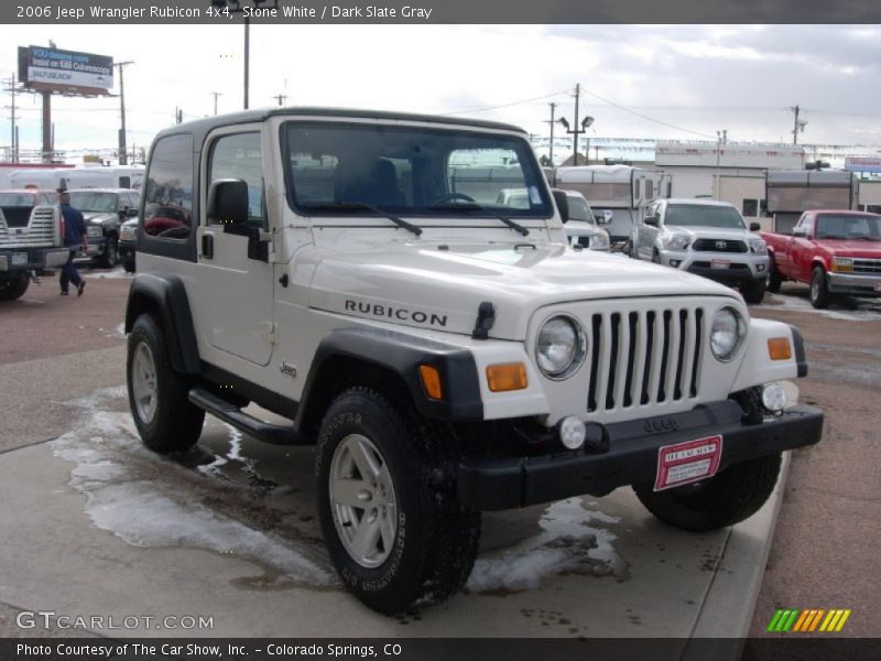 Stone White / Dark Slate Gray 2006 Jeep Wrangler Rubicon 4x4