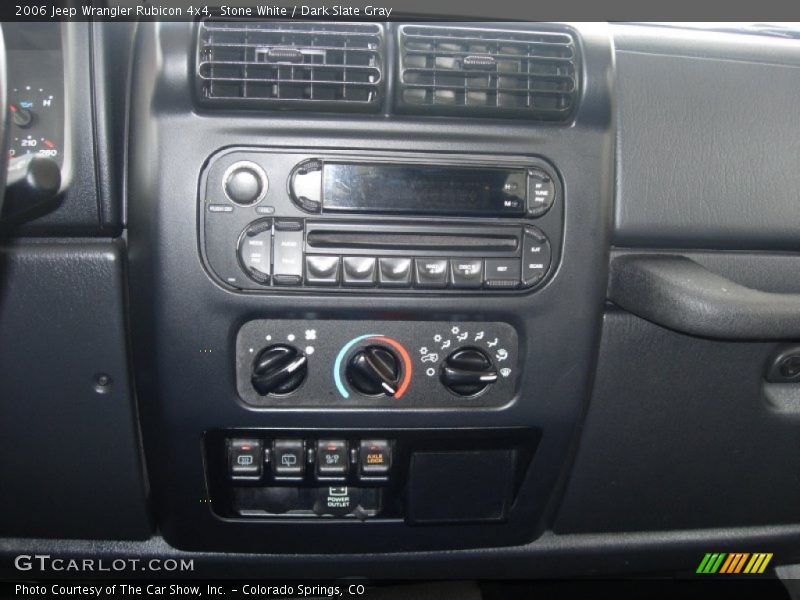 Stone White / Dark Slate Gray 2006 Jeep Wrangler Rubicon 4x4